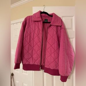 Wild Fable Quilted Jacket Pink XS